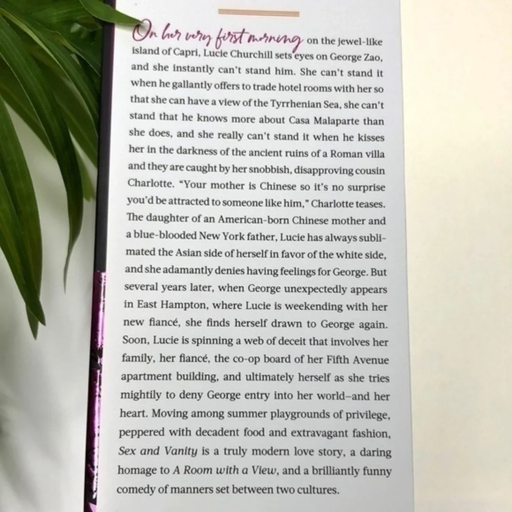 Kevin Kwan Sex and Vanity Novel
